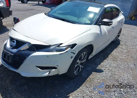 2017 Nissan Maxima 3.5 Platinum из США, поврежденный, VIN 1N4AA6AP9HC448611